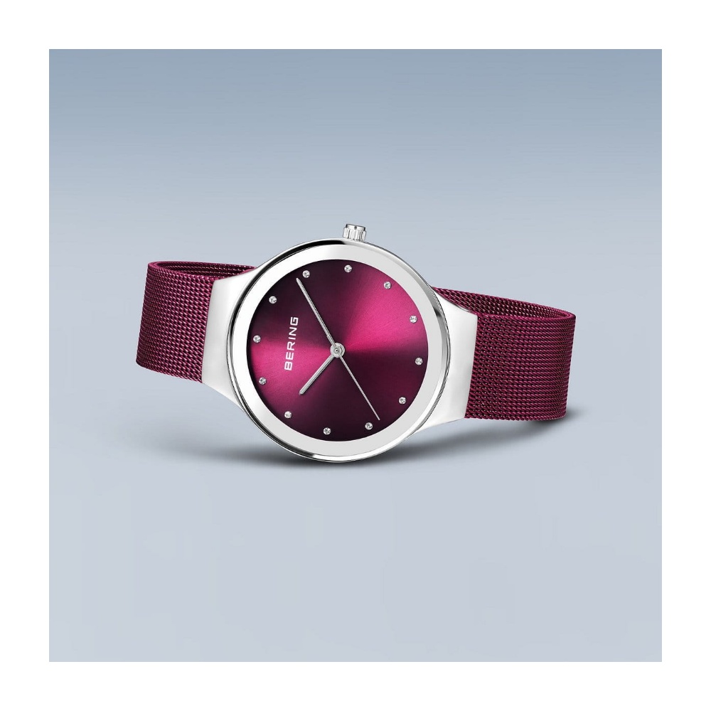 BERING 12934-909 Classic Polished Silver Women Watch - Image 4