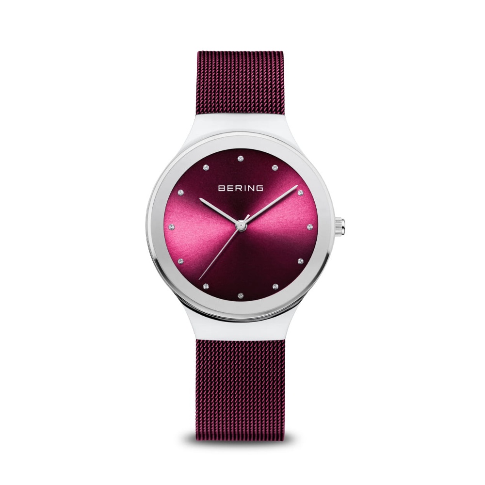 BERING 12934-909 Classic Polished Silver Women Watch