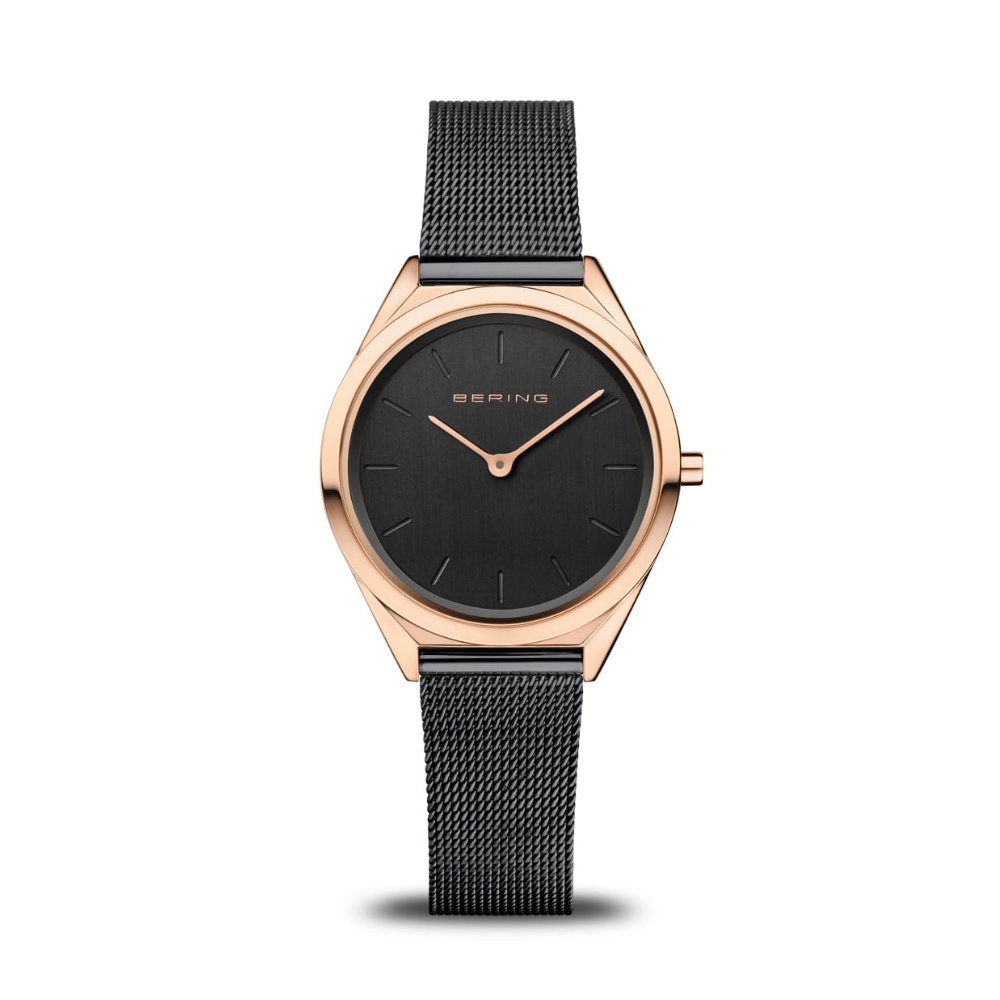 Bering 17031-166 Ultra Slim Black Analogue Women’s Watch