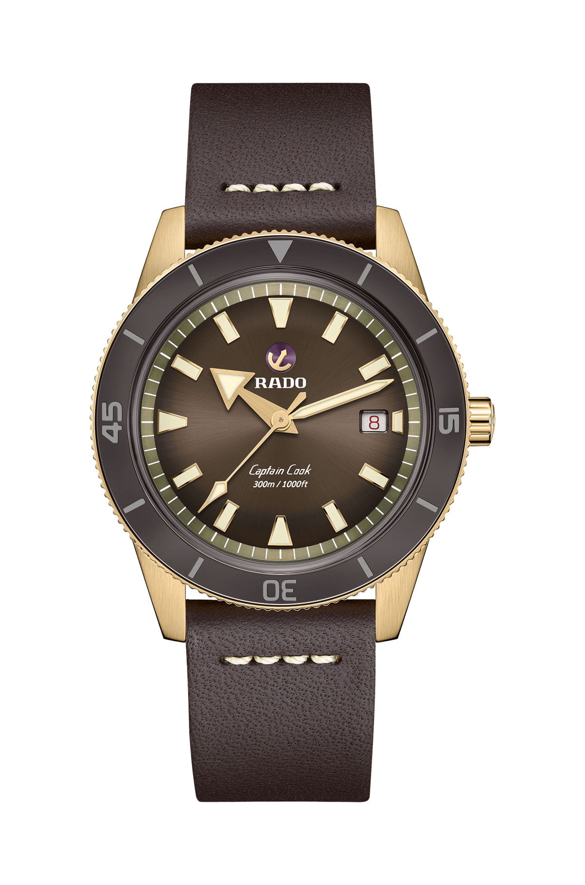 Rado Captain Cook Automatic Bronze R32504306 | 01.763.0504.3.230