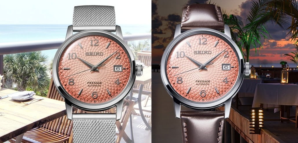Seiko Presage Cocktail The Tequila Sunset Limited SRPE47J1 - Image 3