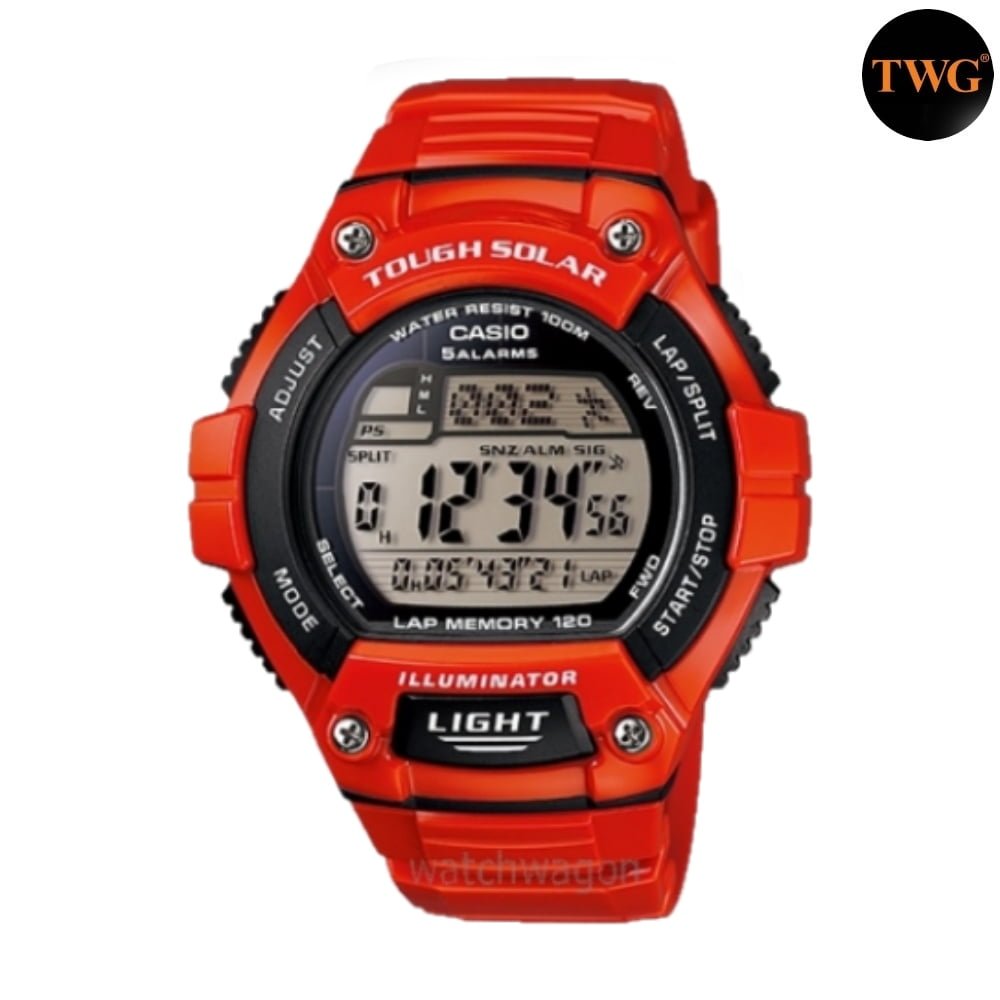 Casio Tough Solar Digital Gent Watch W-S220C-4B