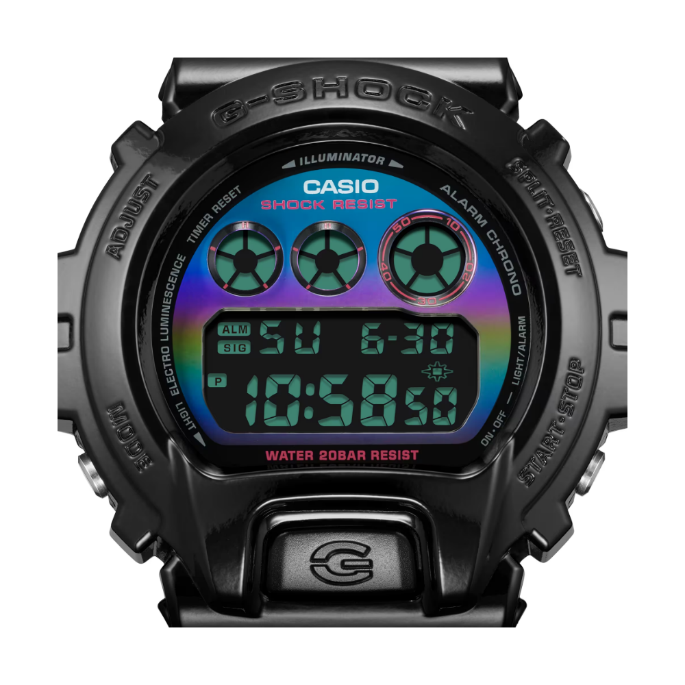 Casio G-Shock Virtual Rainbow Digital Series DW-6900RGB-1DR - Image 2