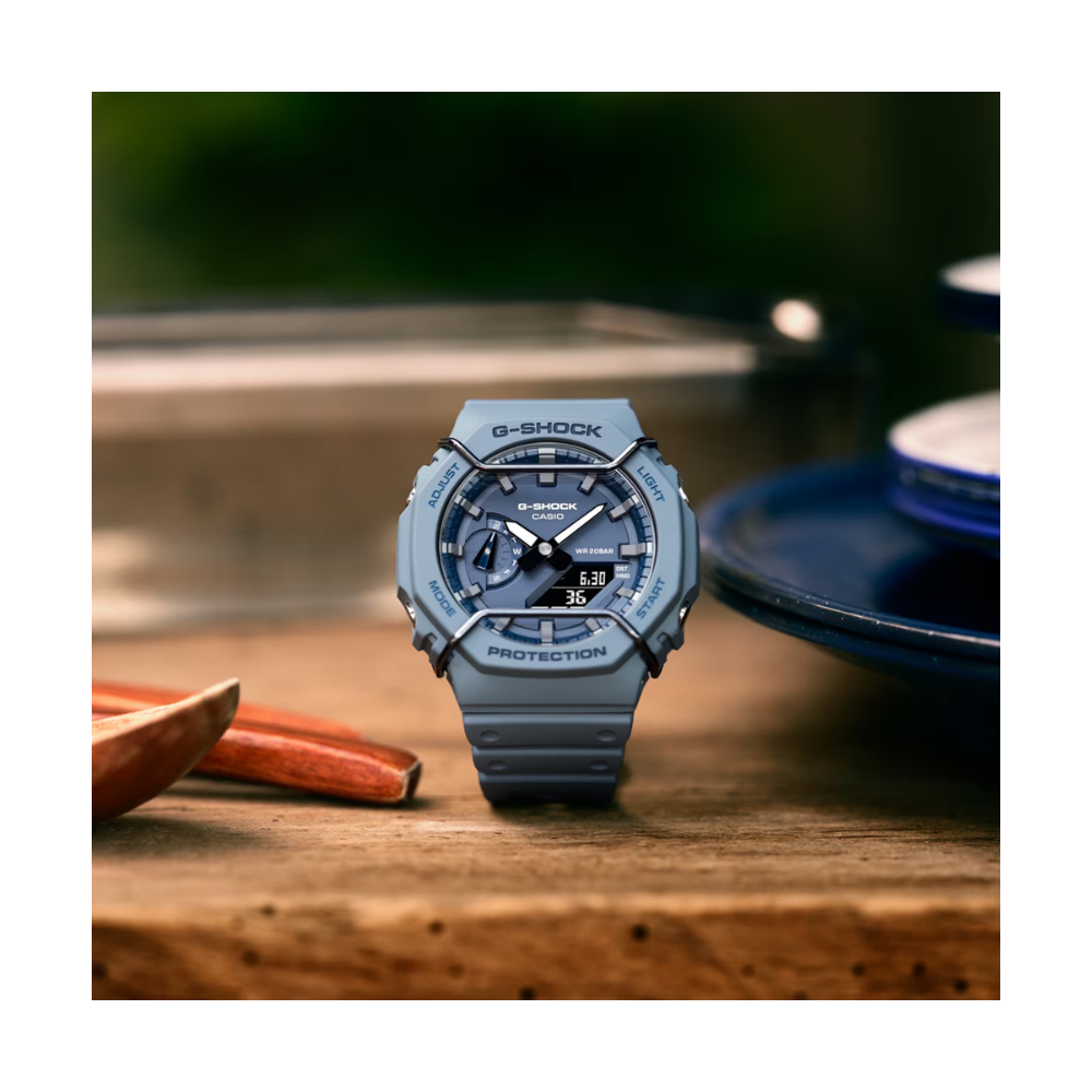 Casio G-Shock Popular Tone GA-2100PT-2ADR Carbon CasiOak - Image 2